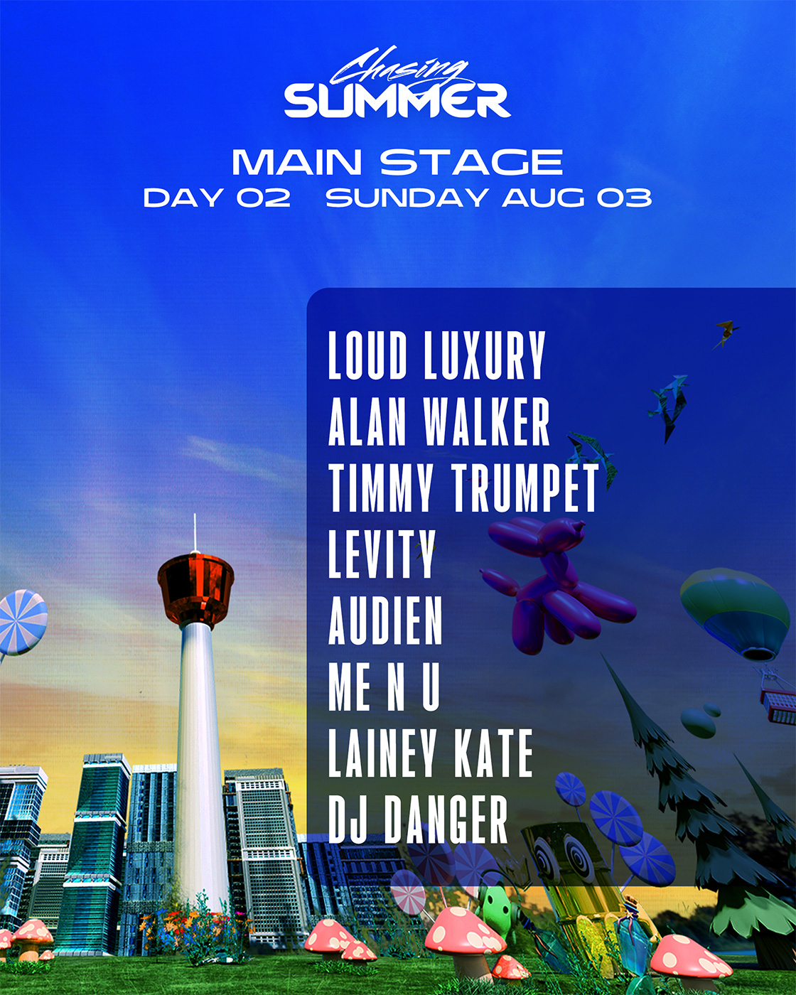 Main Stage Day 2 Lineup