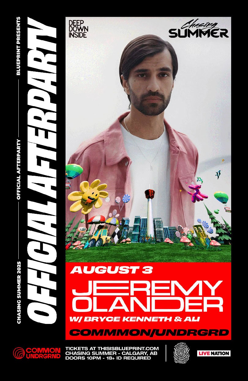 August 3 - Jeremy Olander w/Bryce Kenneth & Ali @ Common/Undrgrd