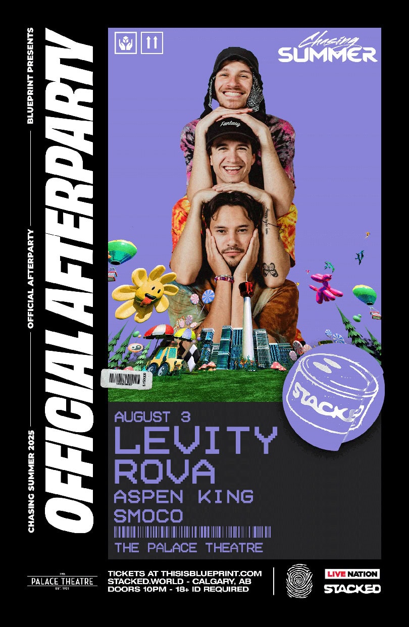 August 3 - Levity Rova Aspen King SMOCO @ The Palace Nightclub